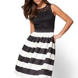 NY & co fit and flare nwt